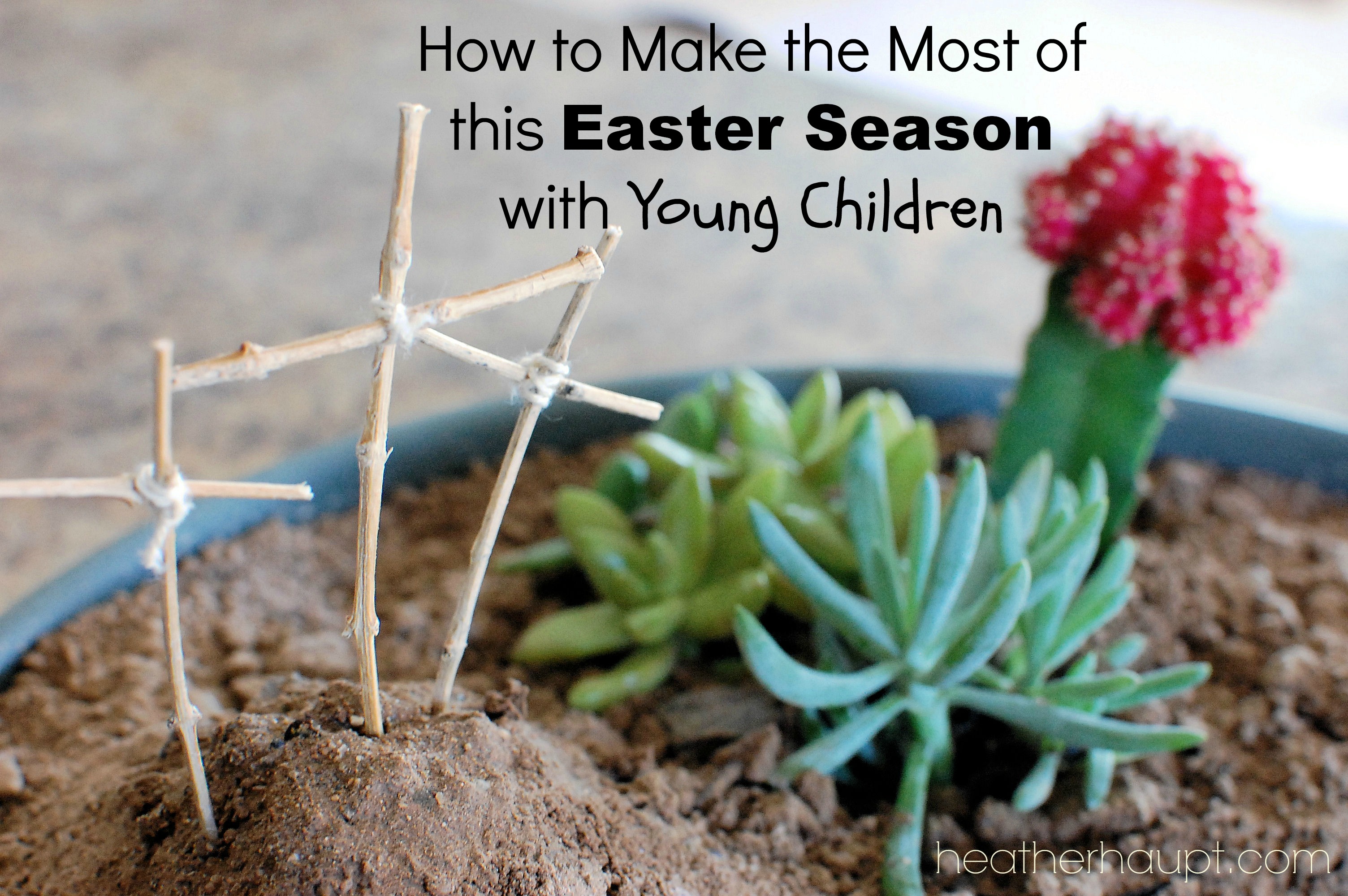 Tips and creative ideas to make such a deep topic relate-able to young children!