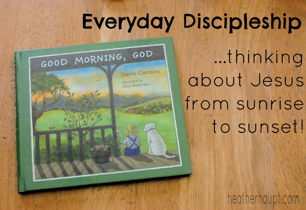We can use the everyday things in life to draw close to Jesus and bring our children along too! | Cultivated Lives