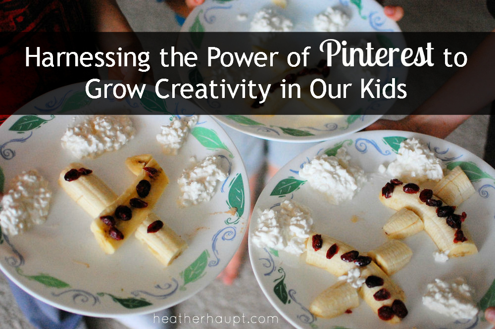 Tips for maximizing creativity development via pinterest projects for our kids!