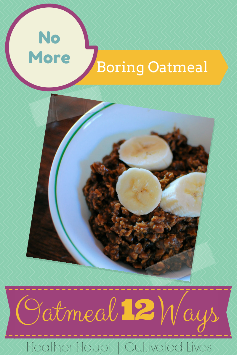 Creative ideas for mixing up the budget-friendly oatmeal routine!
