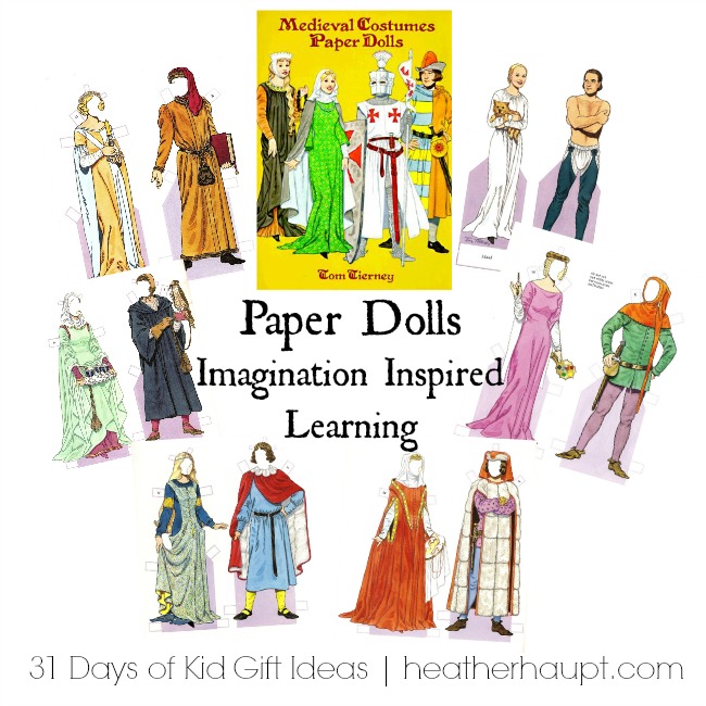 Gift Ideas for girls learning about the Middle Ages! Spark the Imagination! ~ Part of a 31 day series of gifts that inspire learning