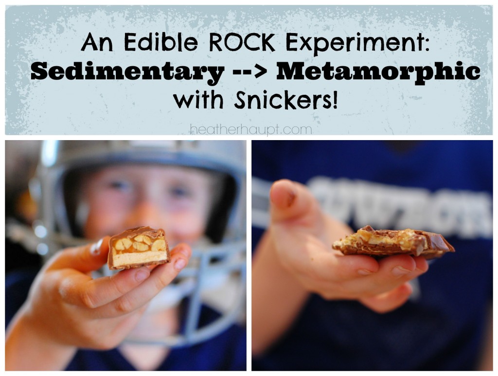 Songs, Sweets and Learning Treats - Utilizing the power of song and taste to learn about rock cycles (the transition from Sedimentary to Metamorphic Rock)