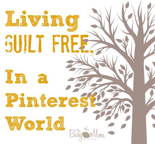 Yes, it's possible to live life - guilt free! Pray and plan - even in the little things in life!