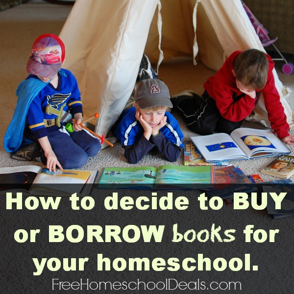 Books and Your Budget ~ Tips for deciding when to borrow and when to buy!