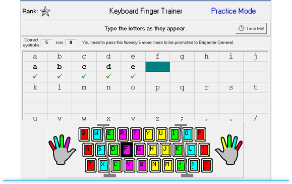 Keyboard Classroom Typing program: Quick and Efficient