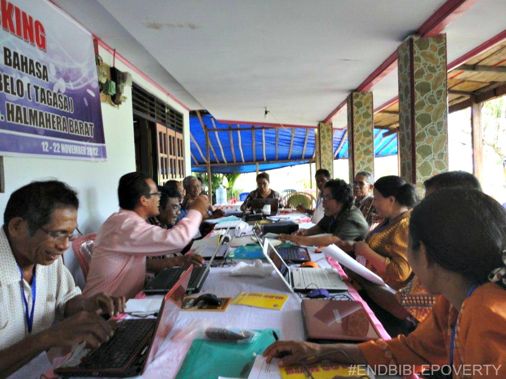 Bible translators at work in Southeast Asia. Join the challenge to speed up Bible translation. #EndBiblePoverty