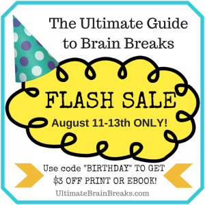 Brain Breaks Sale 