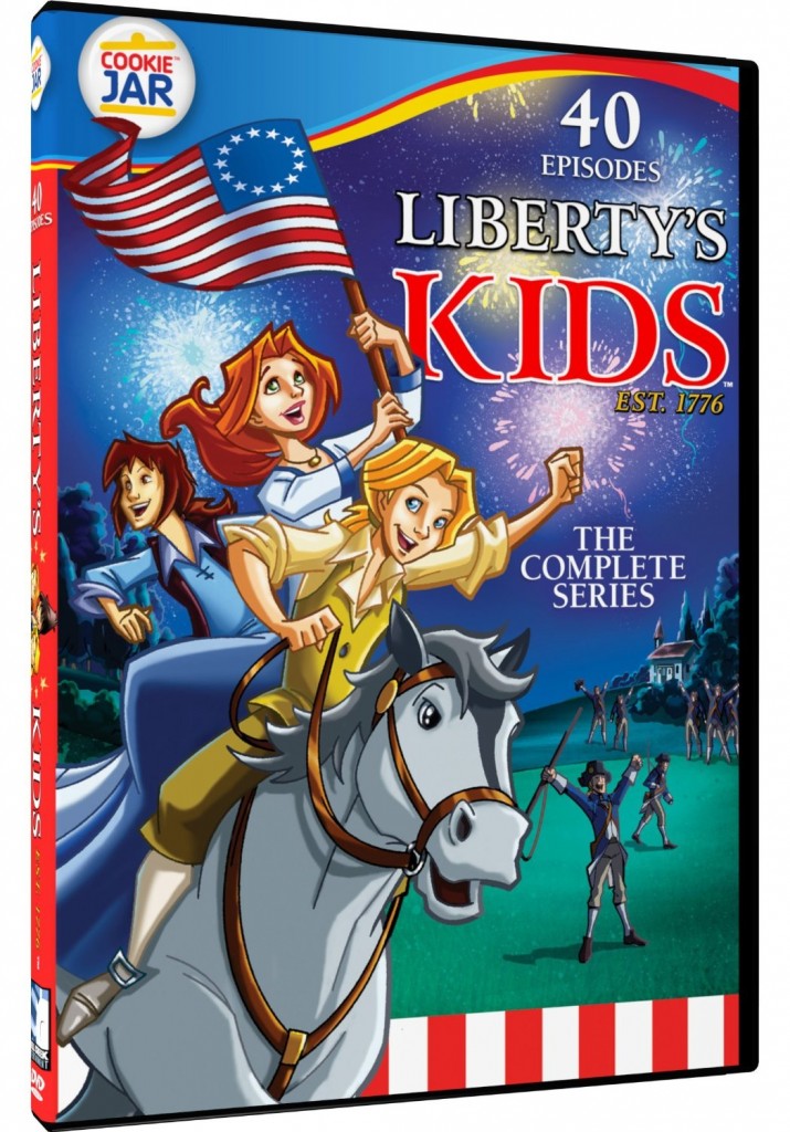 Liberty Kids DVD series. Only $5 for hours of historical entertainment.