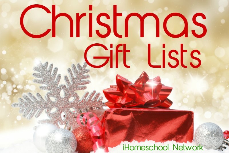 ChristmasGiftLists - iHomeschoolNetwork