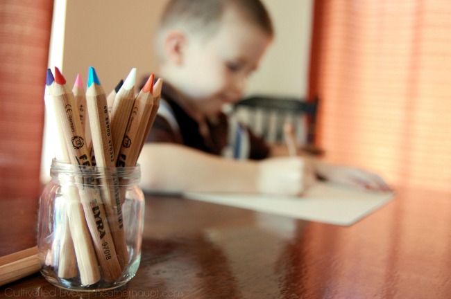 Quality art supplies matter. Lyra Ferby pencils are some of our favorites!